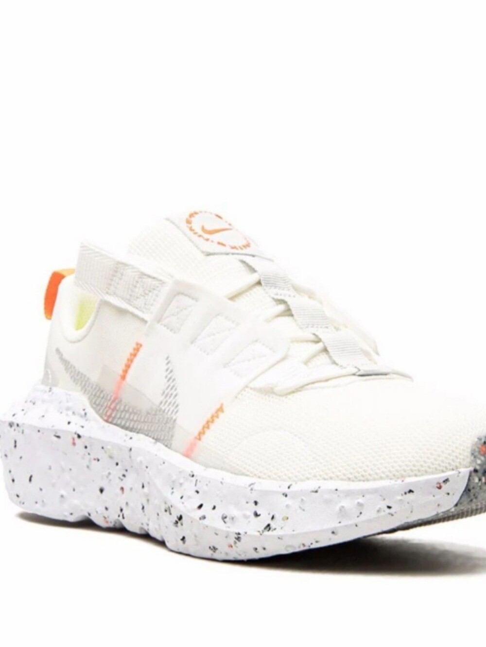 **Nike Crater Impact Women’s Size 10 Sail Orange Sustainable Sneakers CW2386-100